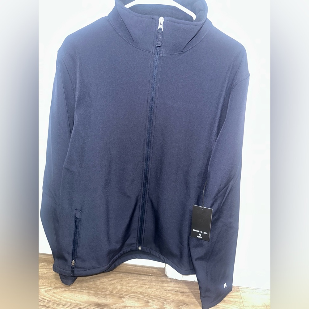 KENNETH COLE SOFT SHELL ZIP JACKET